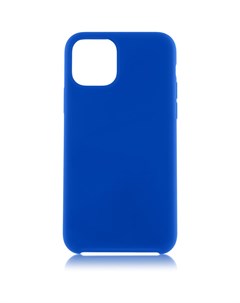 Чехол для Apple iPhone 11 Pro Max Softrubber синий Brosco