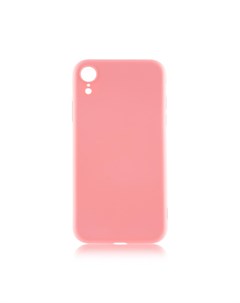 Чехол для Apple iPhone Xr Softrubber Soft touch розовый Brosco