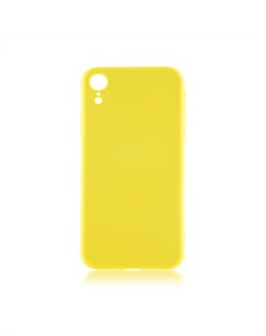 Чехол для Apple iPhone Xr Softrubber Soft touch желтый Brosco