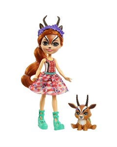 Кукла Enchantimals с любимой зверюшкой FNH22 GTM26 Габриэла Газелли и Рейсер Mattel