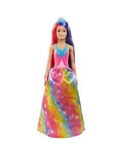 Кукла Barbie Кукла Игра с волосами принцесса с длинными волосами GTF38 Mattel
