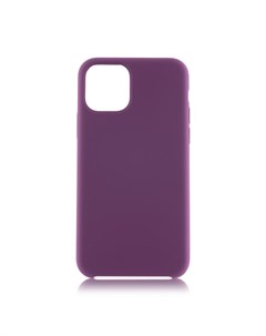 Чехол для Apple iPhone 11 Pro Max Softrubber фиолетово красный Brosco