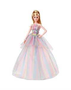 Кукла Barbie Коллекционная кукла Пожелания ко дню рождения GHT42 Mattel