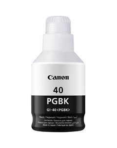Чернила GI 40 BK Black для Pixma G5040 G6040 Canon