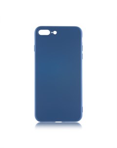 Чехол для Apple iPhone 7 Plus 8 Plus Softrubber Soft touch синий Brosco