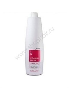 K Therapy Peeling Shampoo Dandruff Oily Hair Шампунь против перхоти для жирных волос 1000 мл Lakme