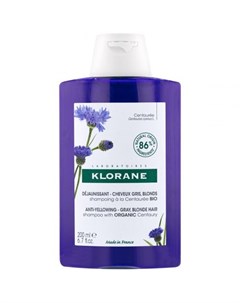 Blond Hair Шампунь с органическим экстрактом василька 200 мл Klorane