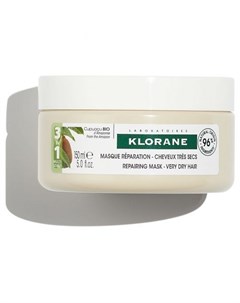 Cupuacu Восстанавливающая маска для волос 3 в 1 с органическим маслом купуасу 200 мл Klorane