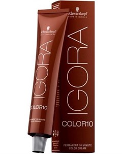 Igora Color 10 Стойкая краска для волос 6 0 Темный русый натуральный 60 мл Schwarzkopf professional