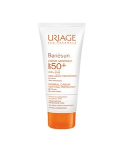 Bariesun Минеральный крем для хрупкой аллергичной кожи SPF50 100мл Uriage