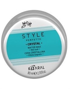 Style Perfetto Crystal Water Wax Воск для волос с блеском 80 мл Kaaral