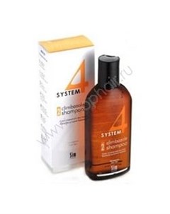 System 4 Therapeutic Climbazole Shampoo 2 Терапевтический шампунь 2 для сухих поврежденных и окрашен Sim sensitive