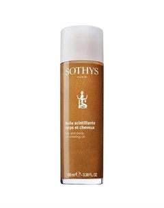 Hair And Body Shimmering Oil Мерцающее масло для тела и волос 100 мл Sothys