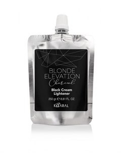 Blonde Elevation Black Cream Lightener Черный угольный осветляющий крем для волос 250 мл Kaaral