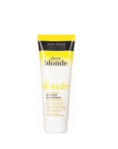 Sheer Blonde Go Blonder Шампунь осветляющий для натуральных мелированных и окрашенных волос 250 мл John frieda
