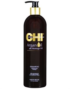 Argan Oil Шампунь с маслом арганы и маслом моринга 739 мл Chi