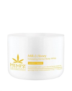 Milk Honey Herbal Sugar Body Scrub Скраб для тела Молоко и Мед 176 гр Hempz