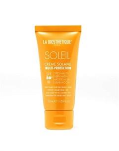 Creme Soleil Visage SPF 50 Anti age водостойкий солнцезащитный крем для лица с высокоэффективной сис La biosthetique