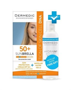 Sunbrella Солнцезащитный крем SPF 50 для чувствительной кожи 50 г Dermedic