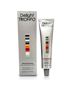 Trionfo Colouring Cream Стойкая крем краска для волос 10 2 Светлый блондин пепельный 60 мл Constant delight