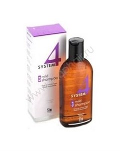 System 4 Therapeutic Climbazole Shampoo 3 Терапевтический шампунь 3 для профилактического применения Sim sensitive