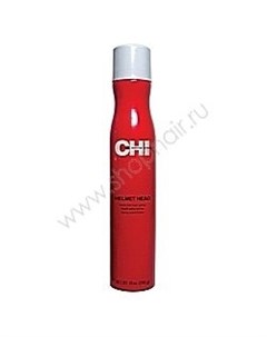 Helmet Head Spray Лак для волос сильной фиксации с блеском Голова в каске 284 г Chi