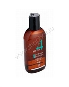 System 4 Therapeutic Climbazole Shampoo 1 Терапевтический шампунь 1 для нормальной и жирной кожи гол Sim sensitive