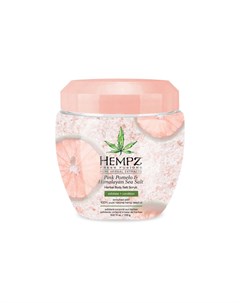 Pink Pomelo Himalayan Sea Salt Herbal Body Salt Scrub Скраб для тела Помело и Гималайская соль 155 г Hempz