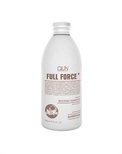Full Force Intensive Restoring Shampoo Интенсивный восстанавливающий шампунь с маслом кокоса 300 мл Ollin professional