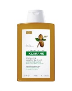 Shampoo With Desert Date Шампунь питательный для волос с маслом финика пустынного 200 мл Klorane