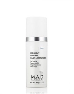 Skincare Acne Увлажняющий крем с эффектом устранения раздражений 50 гр M.a.d.