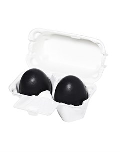 Charcoal Egg Soap Мыло маска с древесным углем 2 50 гр Holika holika