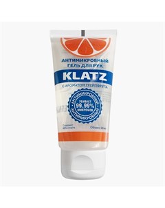 Antimicrobial Антимикробный гель для рук с ароматом грейпфрута 50 мл Klatz