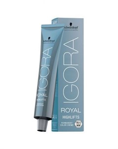 Igora Royal Highlifts Крем краска для волос 10 0 Экстрасветлый блондин натуральный 60 мл Schwarzkopf professional