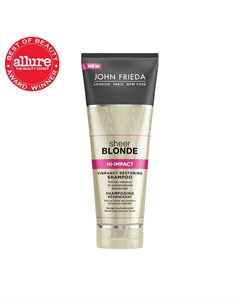 Sheer Blonde Hi Impact Восстанавливающий шампунь для сильно поврежденных волос 250 мл John frieda