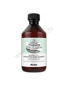 New Natural Tech Detoxifying scrub Shampoo Детоксирующий шампунь скраб 250 мл Davines