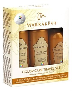 Color Care Travel Set Набор женский для окрашенных волос шампунь для окрашенных волос кондиционер дл Marrakesh