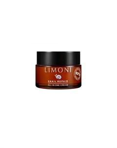 Snail Repair All In One Cream Крем для лица восстанавливающий с экстрактом секреции улитки 50 мл Limoni