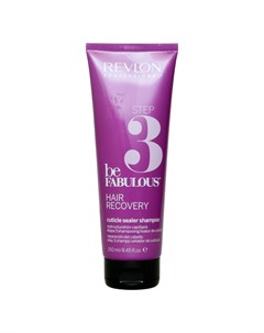 Be Fabulous Hair Recovery Cuticle Sealer Shampoo Step 3 Шаг 3 Очищающий шампунь запечатывающий кутик Revlon professional