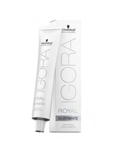 Igora Royal SilverWhite Dove Grey Крем краска для волос для седых волос Сталь 60 мл Schwarzkopf professional