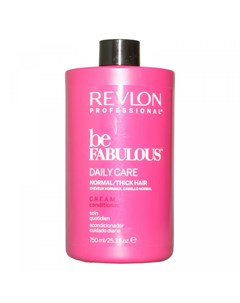 Be Fabulous C R E A M Conditioner For Normal Thick Hair Кондиционер для нормальных густых волос 750  Revlon professional