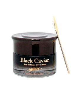Black Caviar Antiwrinkle Eye Cream Питательный лифтинг крем для глаз Черная икра 30 мл Holika holika