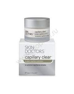 Крем для кожи лица с проявлениями купероза Capillary Clear 50 мл Skin doctors