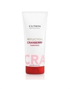 Reflection Cranberry Red Treatment Тонирующая маска для поддержания цвета волос красная клюква 200 м Cutrin