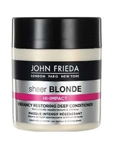 Sheer Blonde Hi Impact Маска для восстановления сильно поврежденных волос 150 мл John frieda