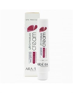 Ultra Moisture Cream Крем ультраувлажняющий для ног с мочевиной 15 и PHA кислотами 100 мл Aravia professional
