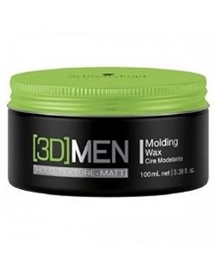 3D Men Molding Wax Формирующий воск для волос для мужчин 100 мл Schwarzkopf professional