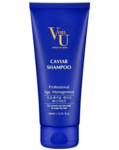 Caviar Shampoo Шампунь для волос с икрой 200 мл Von u