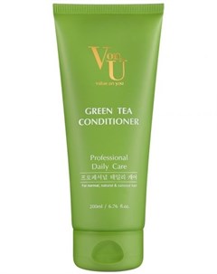 Green Tea Conditioner Кондиционер для волос с зеленым чаем 200 мл Von u