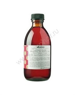 Alchemic Shampoo for natural and coloured hair red Шампунь Алхимик для натуральных и окрашенных воло Davines
